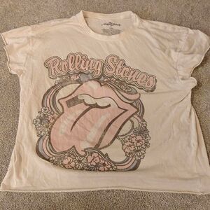 The-rolling-stones Women's Cream T-shirt